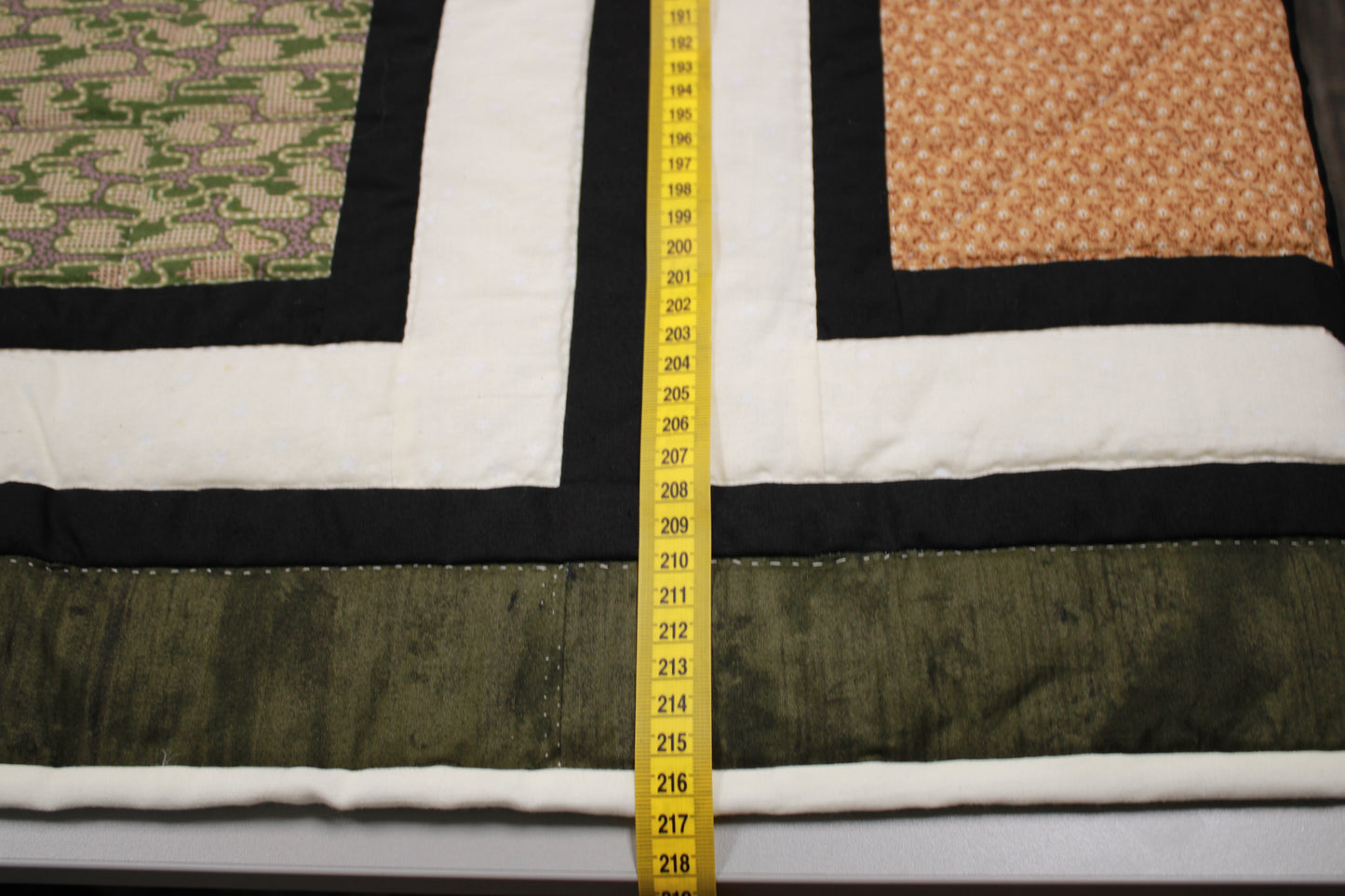 Authentic New Hamburg Mennonite Double Size Quilt - Hand-Stitched