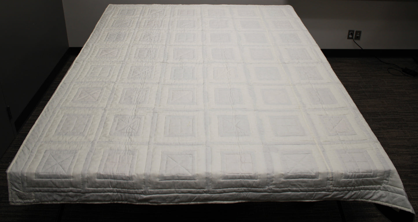 Authentic New Hamburg Mennonite Double Size Quilt - Hand-Stitched