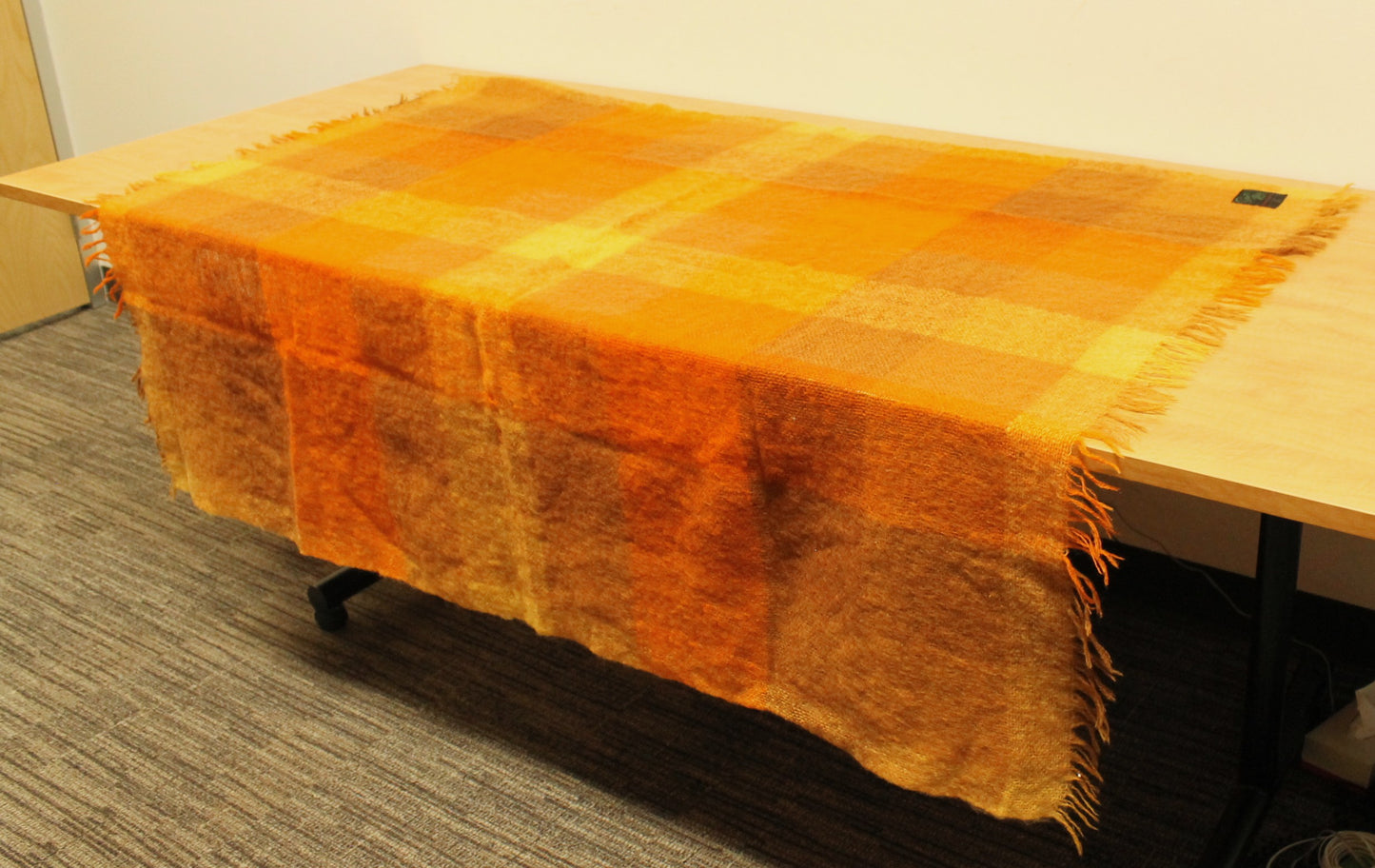 Sports Rug Mohair and Wool Blend Blanket