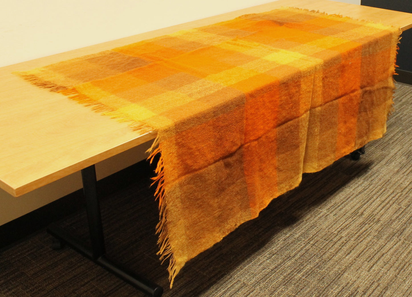 Sports Rug Mohair and Wool Blend Blanket