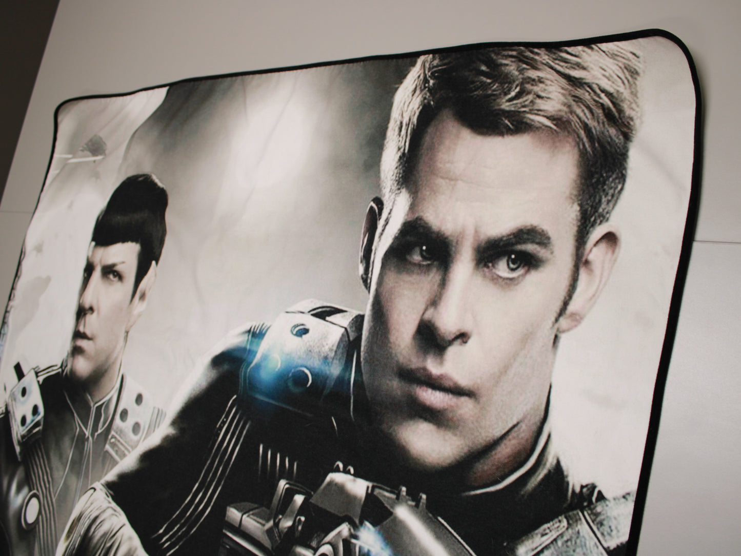 Star Trek Kelvin Timeline Kirk and Spock Throw Blanket