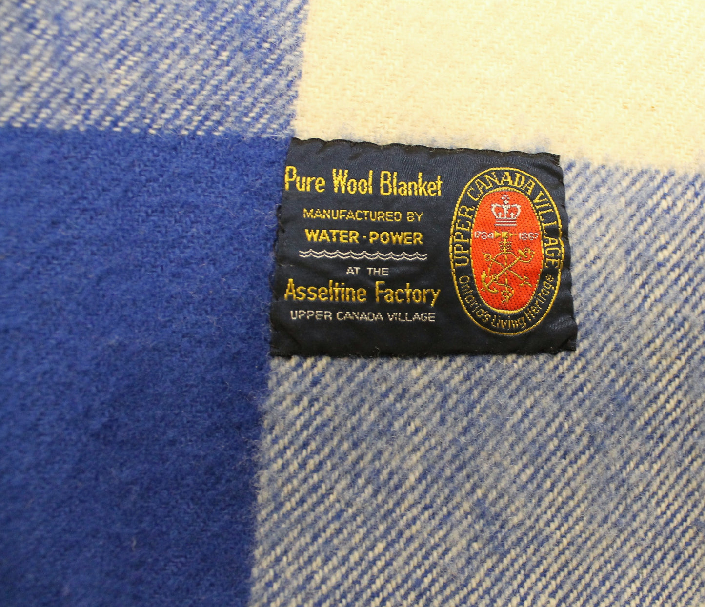 Upper Canada Village Wool Blanket