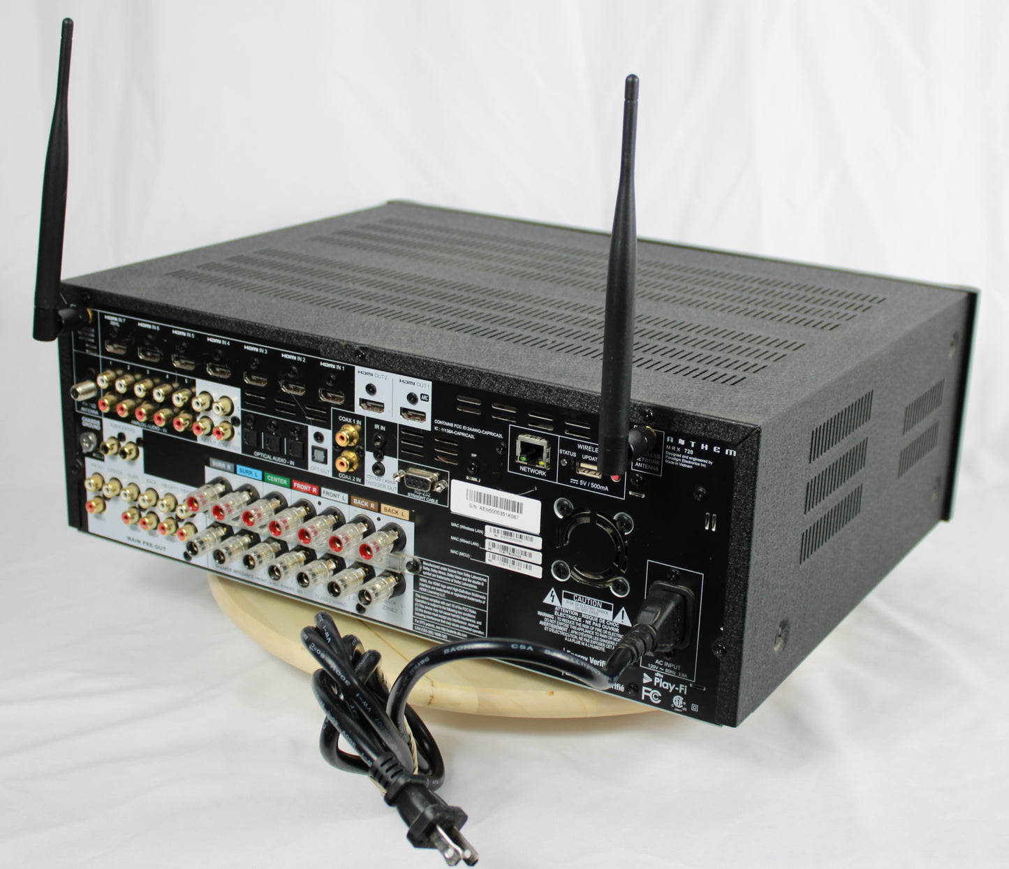 Anthem MRX 720 7.2-Channel High-Performance A/V Receiver