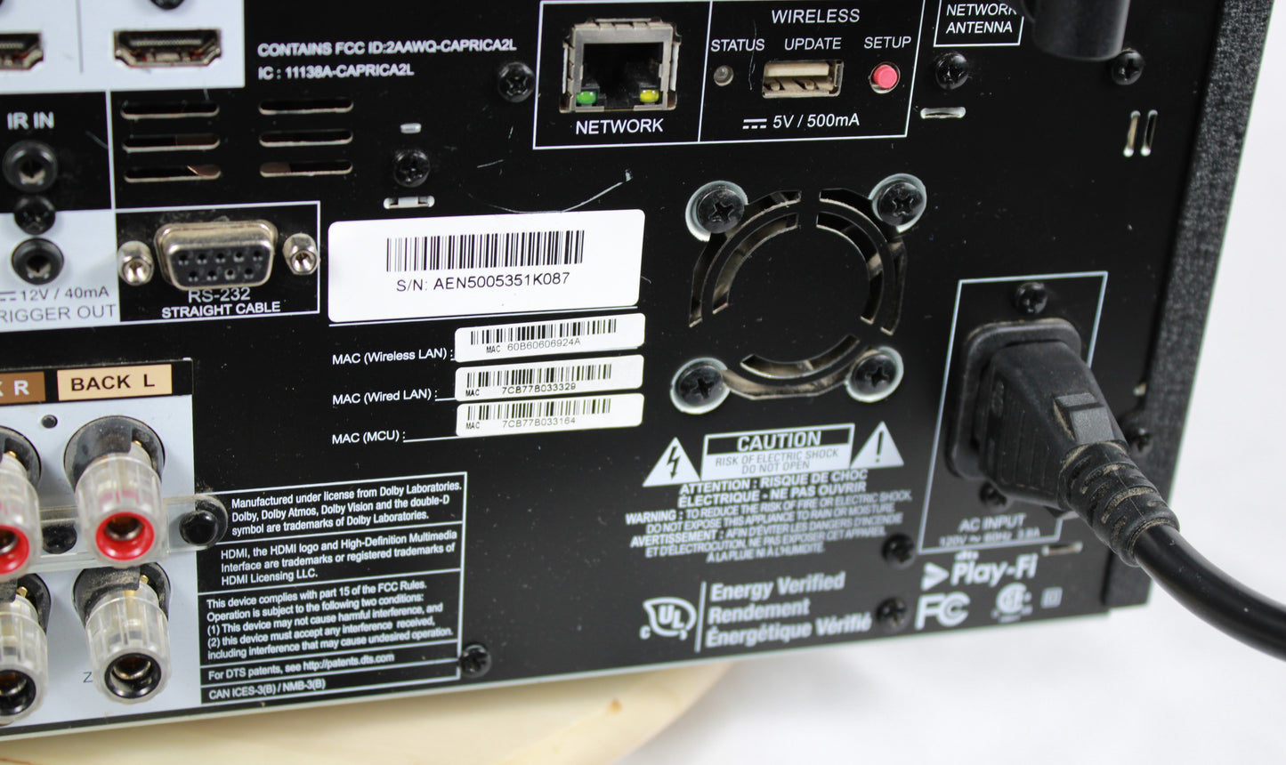 Anthem MRX 720 7.2-Channel High-Performance A/V Receiver