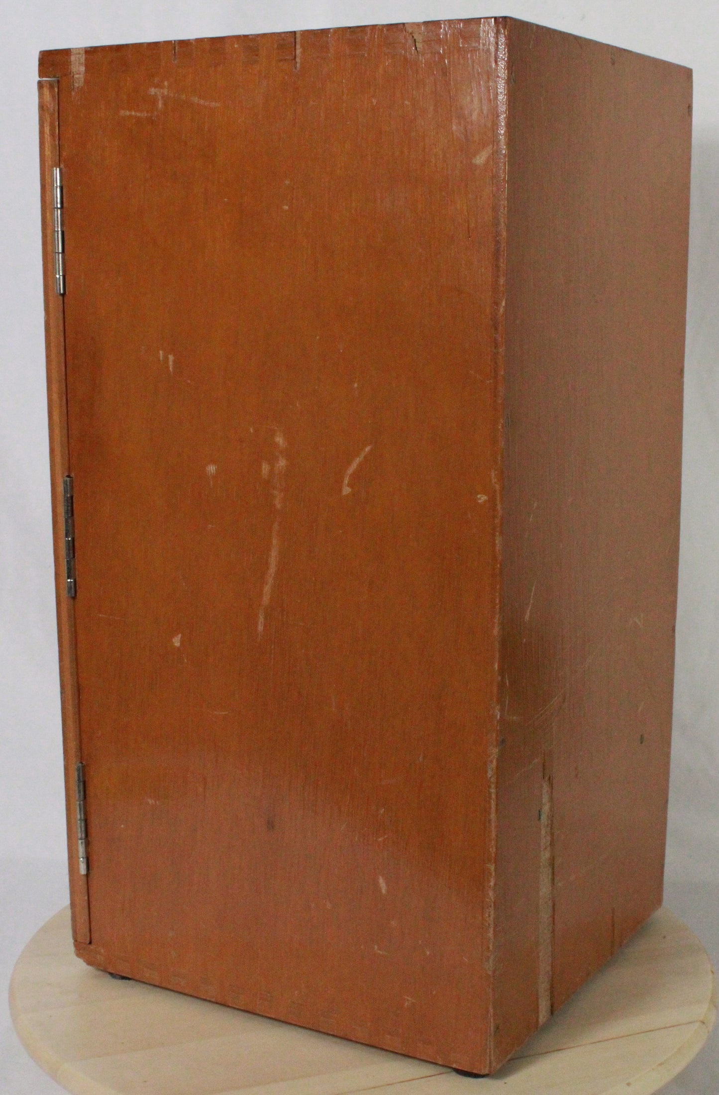Vintage Bristol Binocular Microscope Set No. 7411 in Original Cabinet
