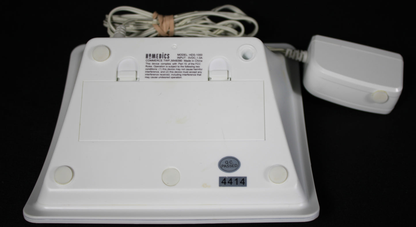 HoMedics Deep Sleep White Noise Sound Therapy Machine HDS-1000