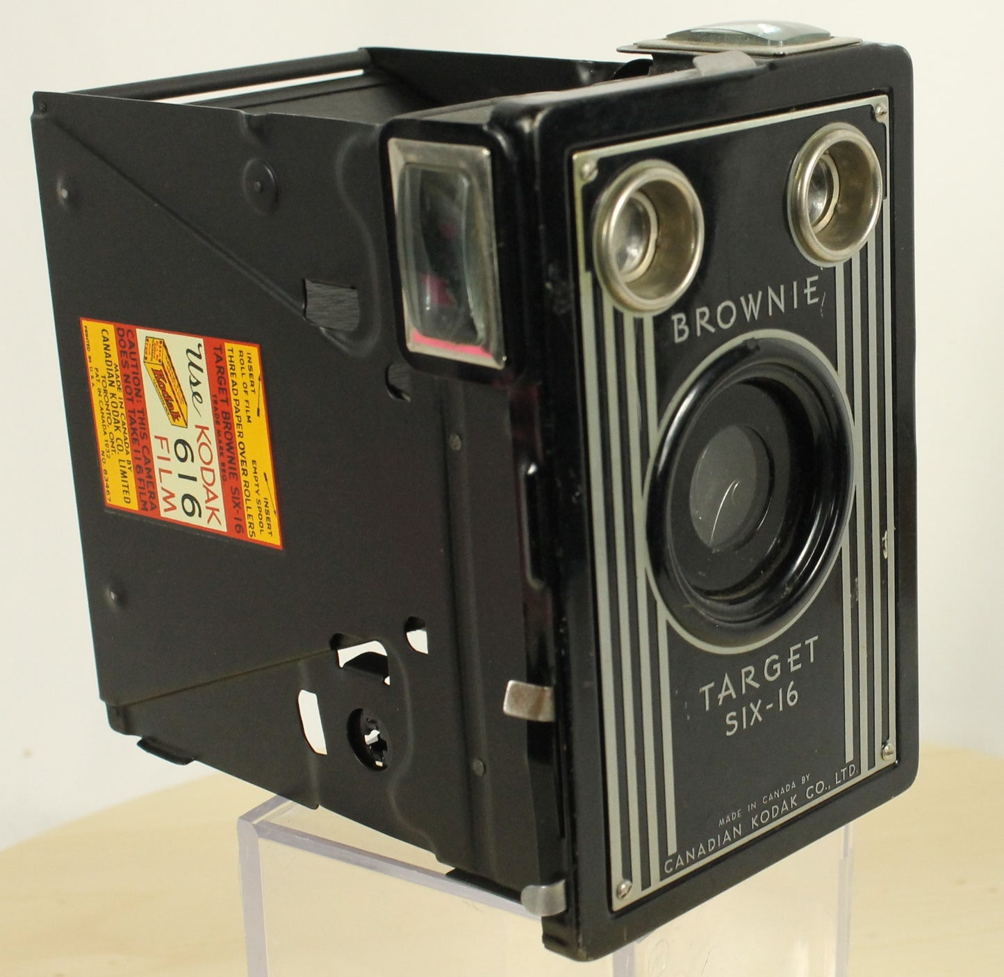Vintage Kodak Brownie Target Six-16 Box Camera - Made by Canadian Kodak Co. Ltd.