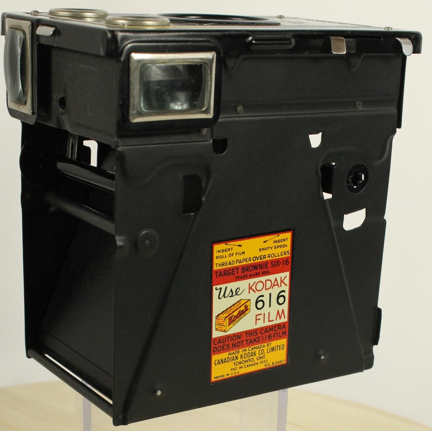 Vintage Kodak Brownie Target Six-16 Box Camera - Made by Canadian Kodak Co. Ltd.