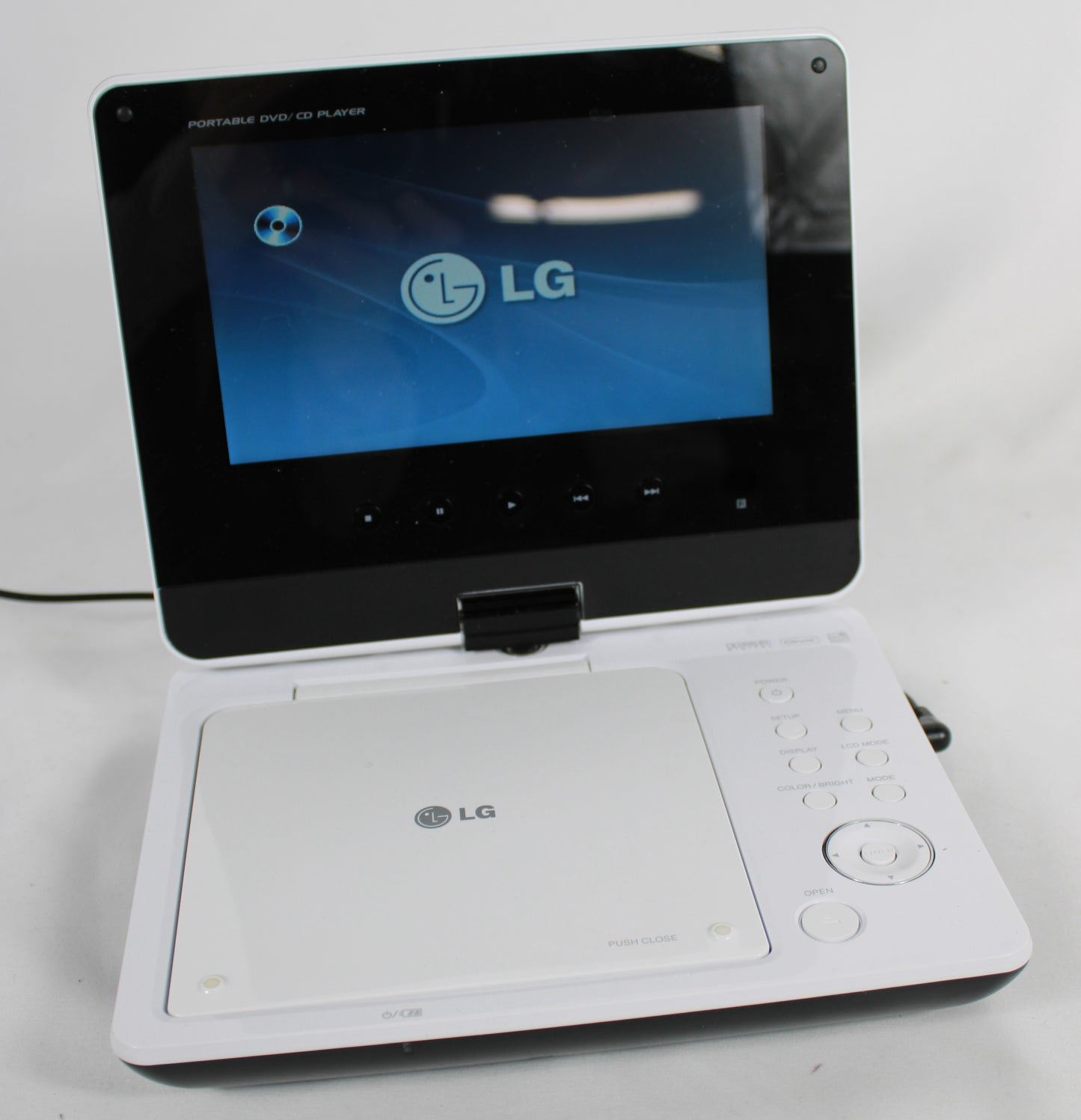 LG DP372B-N Portable DVD and CD Player with Accessories