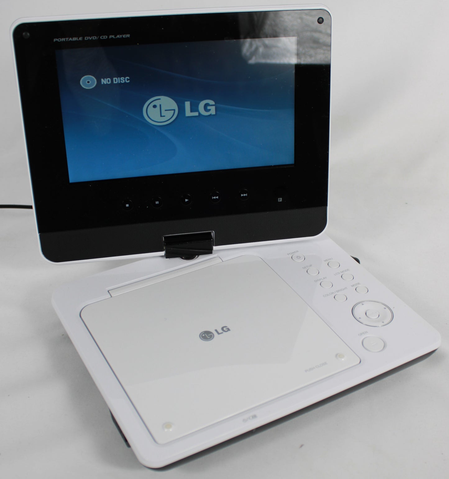 LG DP372B-N Portable DVD and CD Player with Accessories