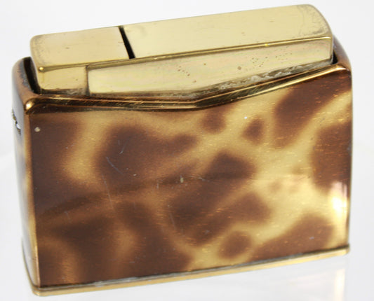 Vintage Consul Tortoiseshell Enamel Butane Lighter Made in West Germany