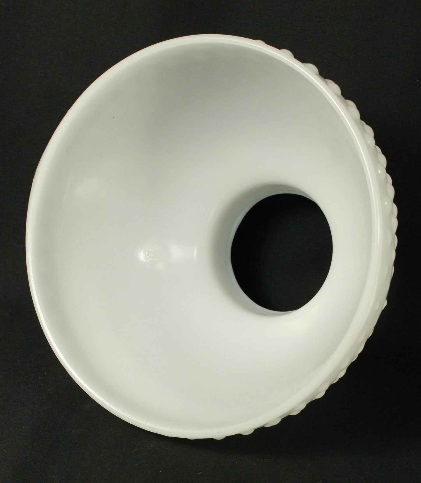 Currier & Ives Glass Oil Lamp