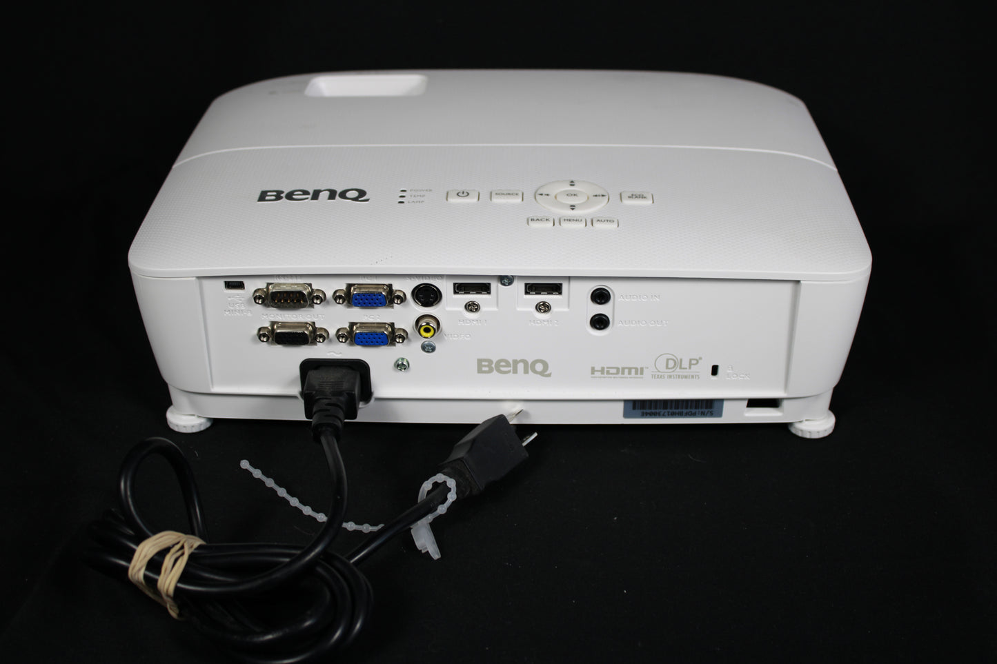 BenQ MS524AE SVGA DLP Projector with Dual HDMI and 3300 Lumens