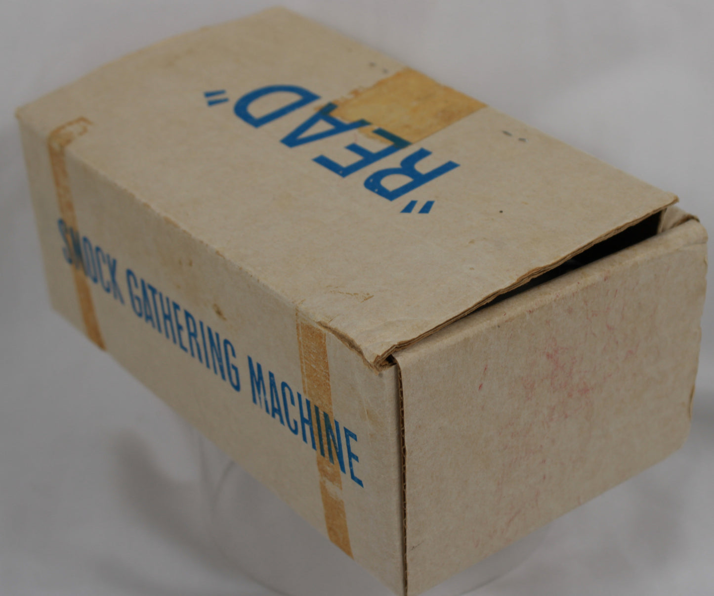 Vintage Read 16-Row Smock Gathering Machine with Original Box and Manual
