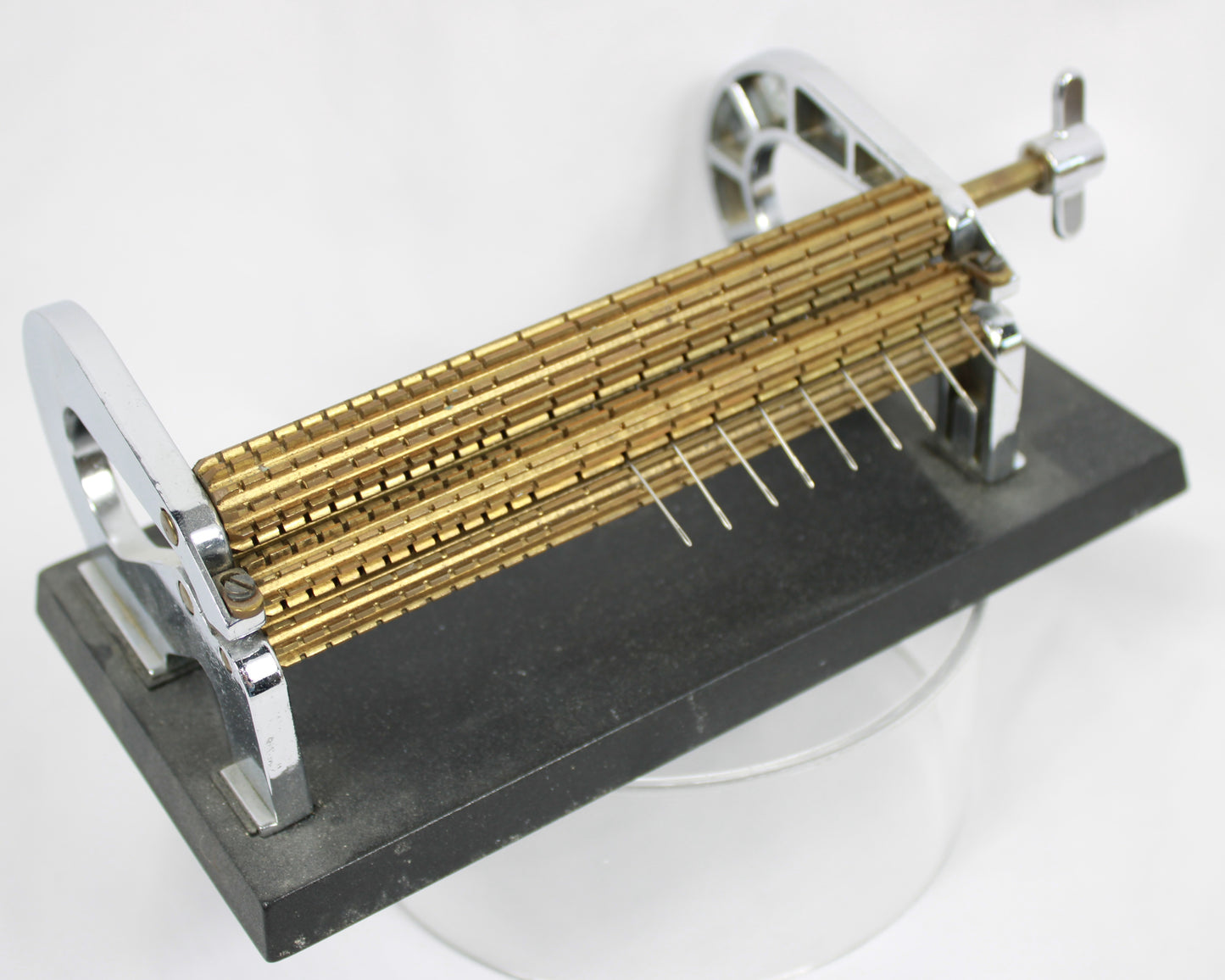 Vintage Read 16-Row Smock Gathering Machine with Original Box and Manual