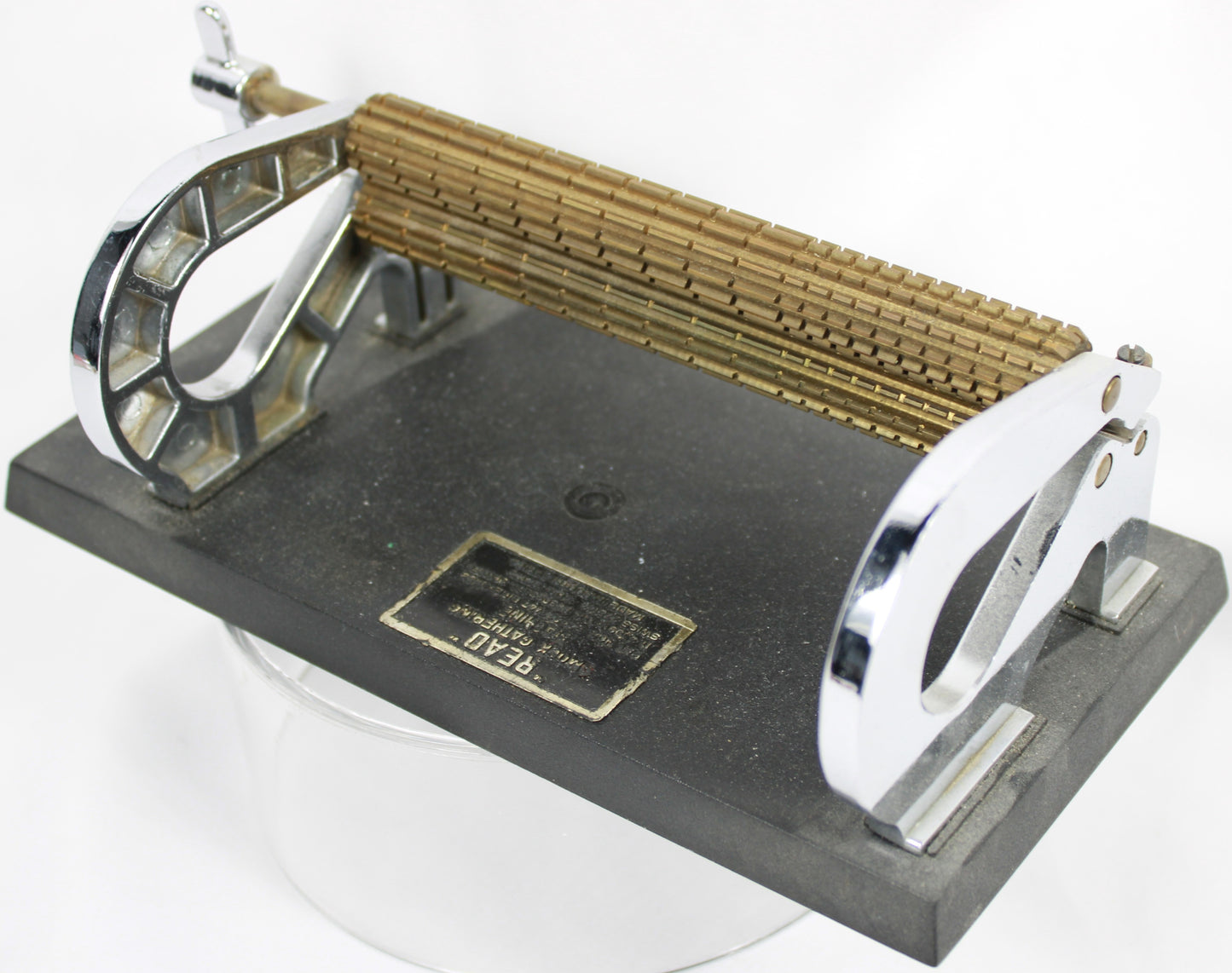 Vintage Read 16-Row Smock Gathering Machine with Original Box and Manual