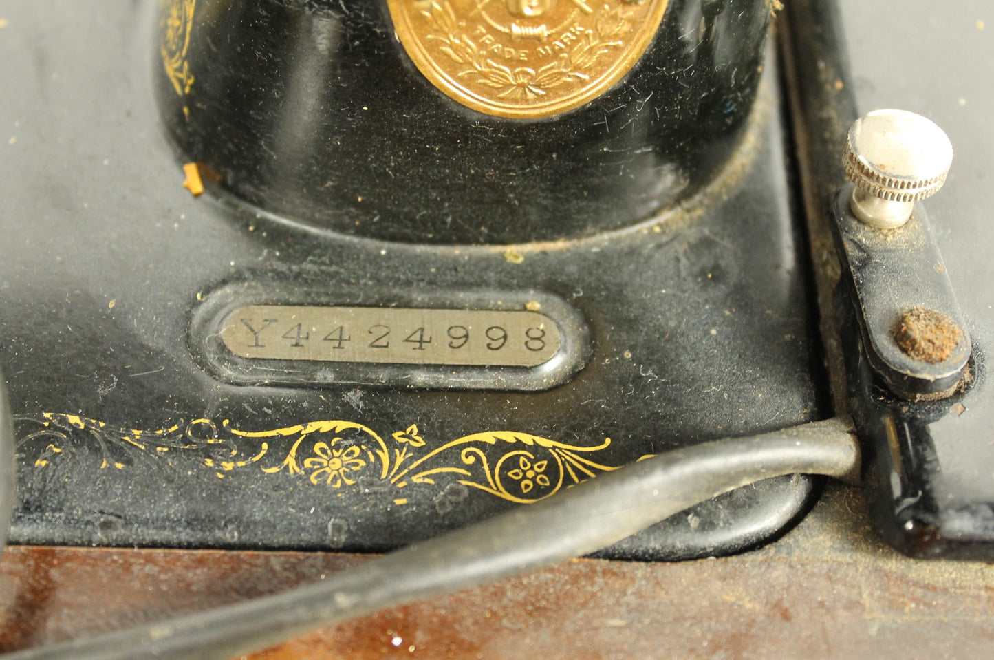 Working 1936 Singer 15-91 "Potted Motor" Sewing Machine with Case - Straight Stitch Workhorse!