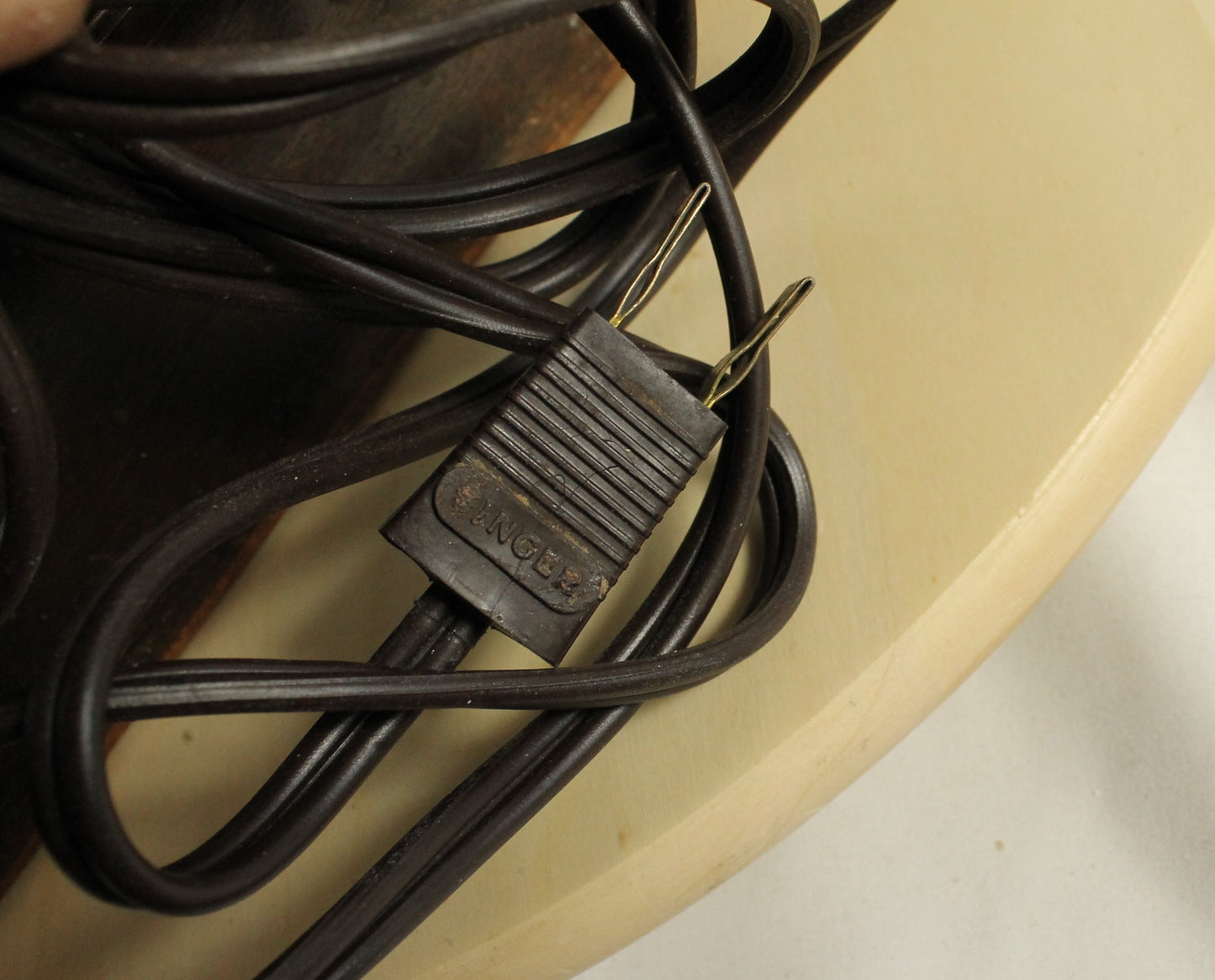 Working 1936 Singer 15-91 "Potted Motor" Sewing Machine with Case - Straight Stitch Workhorse!