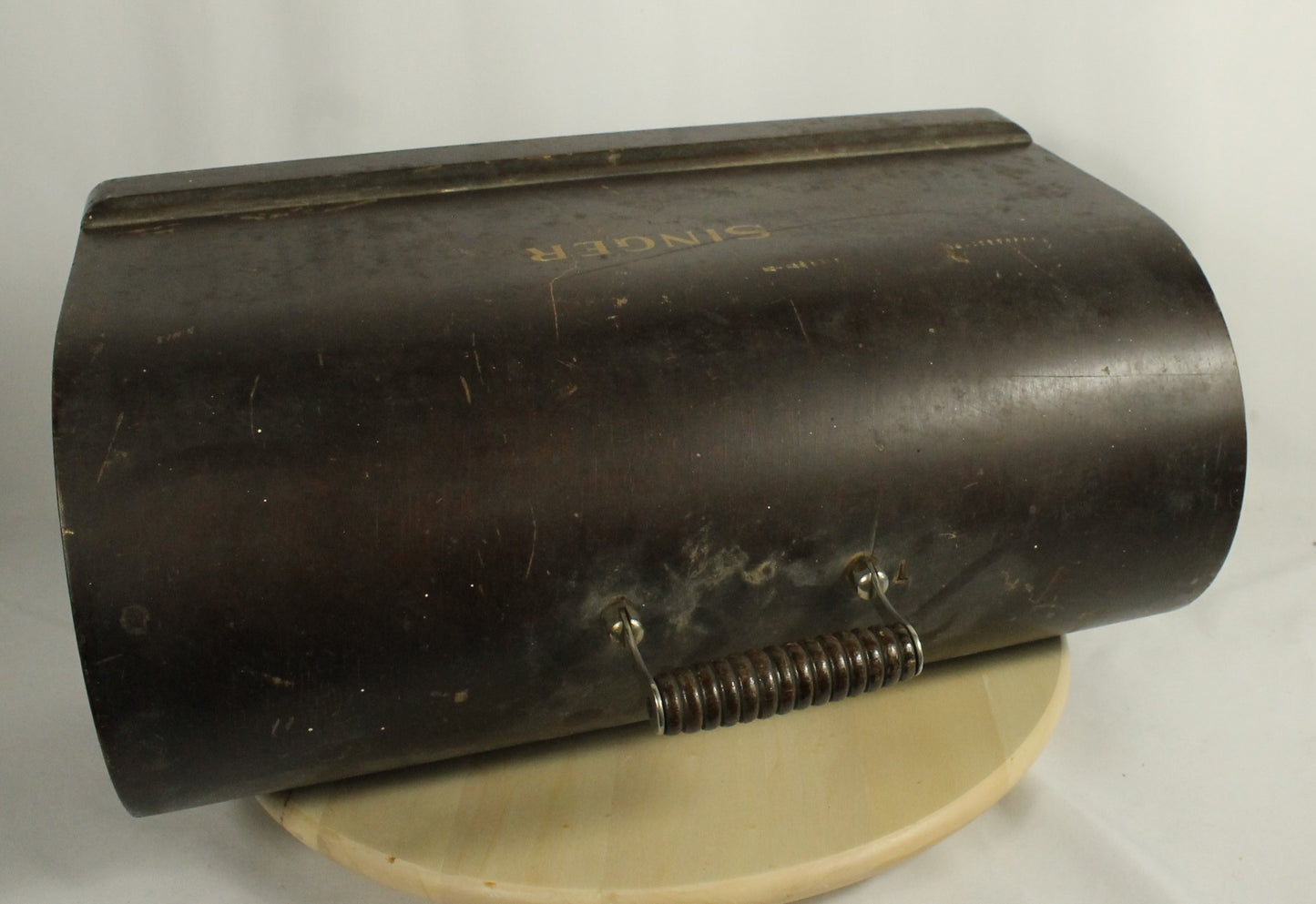 Working 1936 Singer 15-91 "Potted Motor" Sewing Machine with Case - Straight Stitch Workhorse!