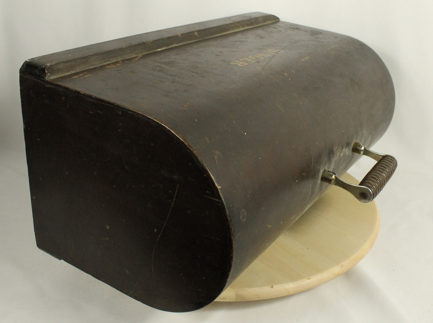 Working 1936 Singer 15-91 "Potted Motor" Sewing Machine with Case - Straight Stitch Workhorse!