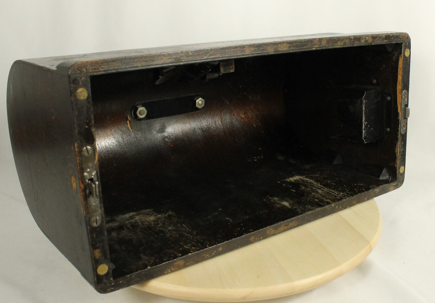 Working 1936 Singer 15-91 "Potted Motor" Sewing Machine with Case - Straight Stitch Workhorse!