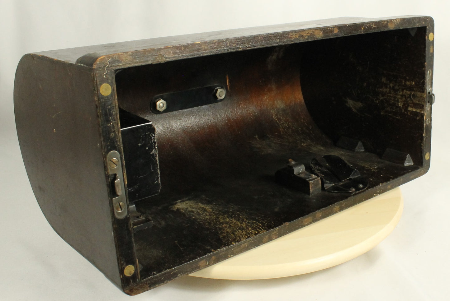 Working 1936 Singer 15-91 "Potted Motor" Sewing Machine with Case - Straight Stitch Workhorse!