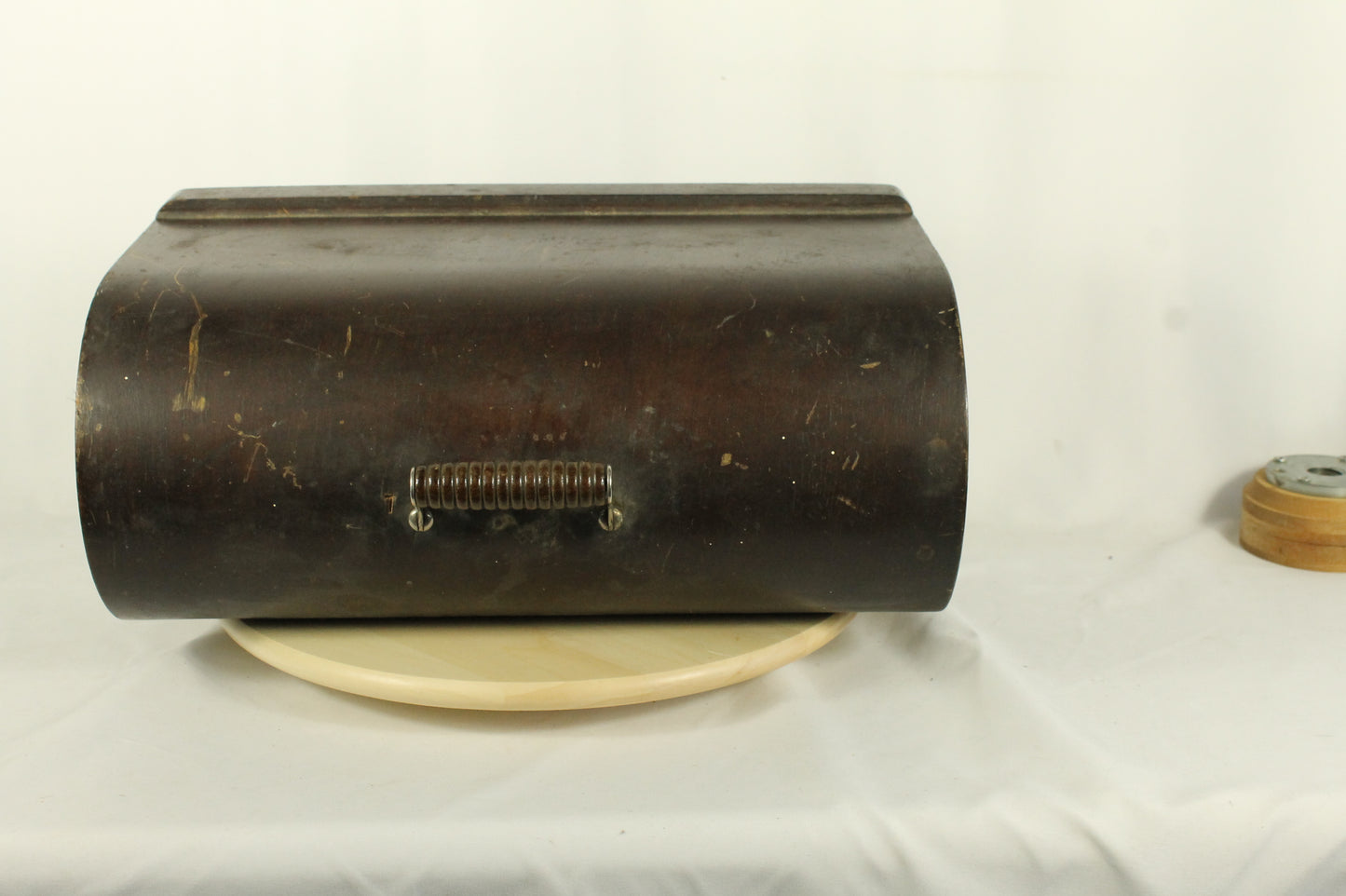 Working 1936 Singer 15-91 "Potted Motor" Sewing Machine with Case - Straight Stitch Workhorse!