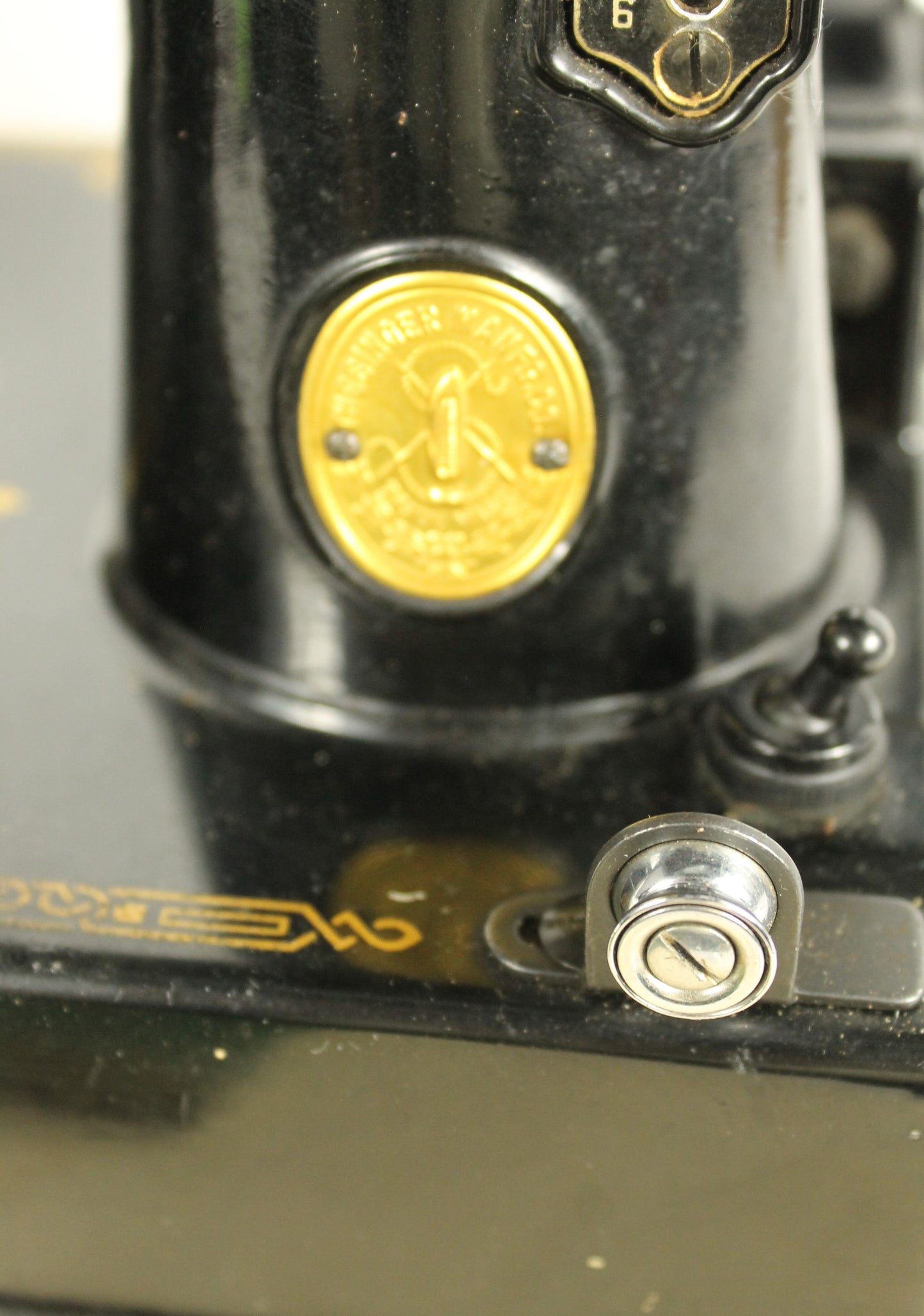 Vintage 1951 Singer Featherweight Model 221-1 Sewing Machine in Case, with Accessories and Original Manual