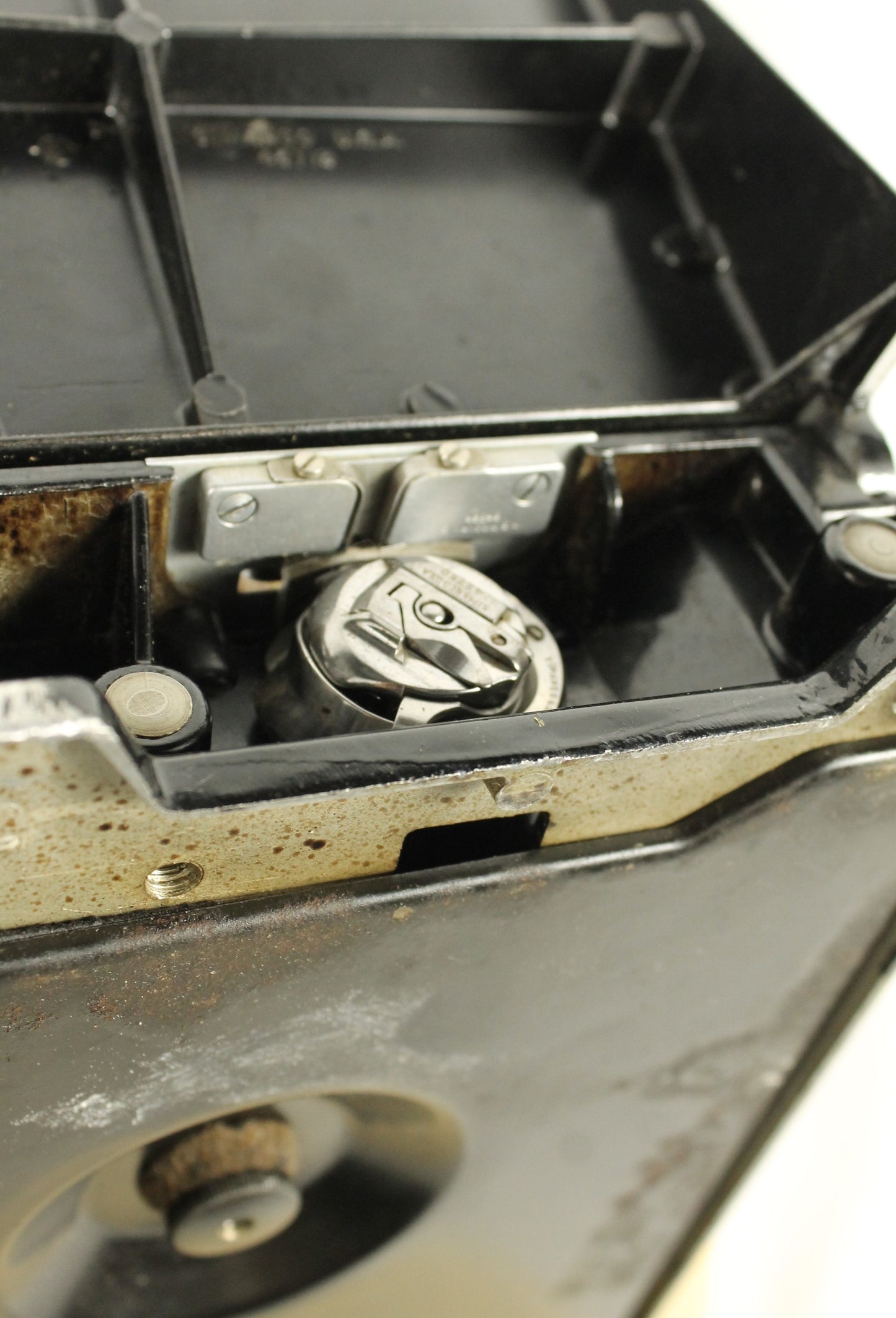 Vintage 1951 Singer Featherweight Model 221-1 Sewing Machine in Case, with Accessories and Original Manual