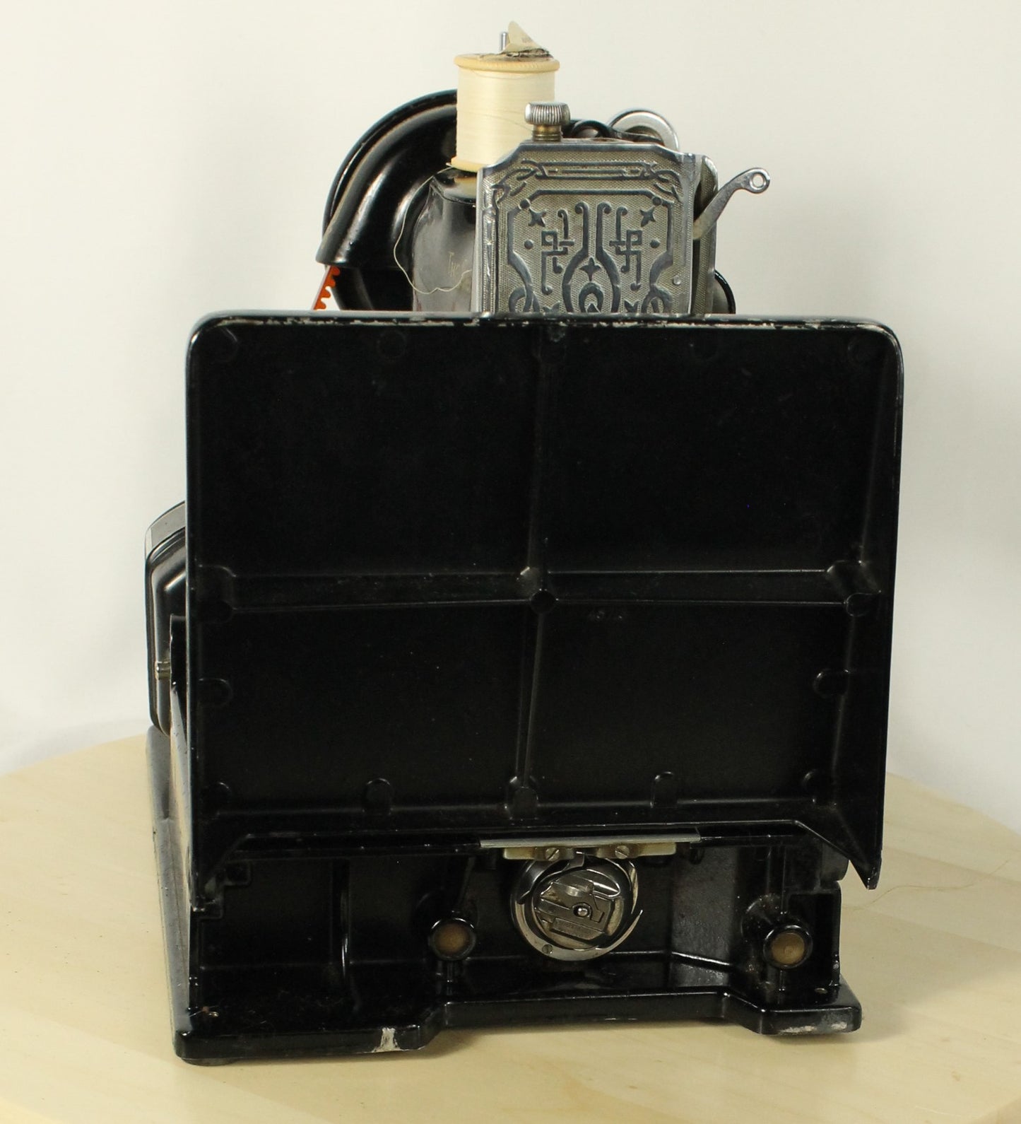 Vintage 1948 Singer Featherweight 221 (S/N EE575605) with Original Case & Huge Accessory Lot