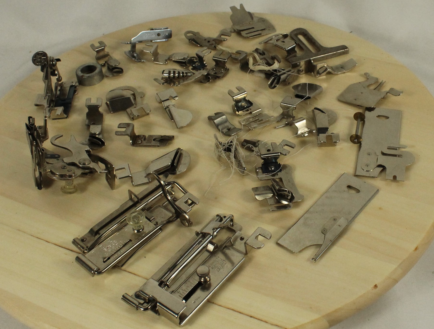 Vintage 1948 Singer Featherweight 221 (S/N EE575605) with Original Case & Huge Accessory Lot