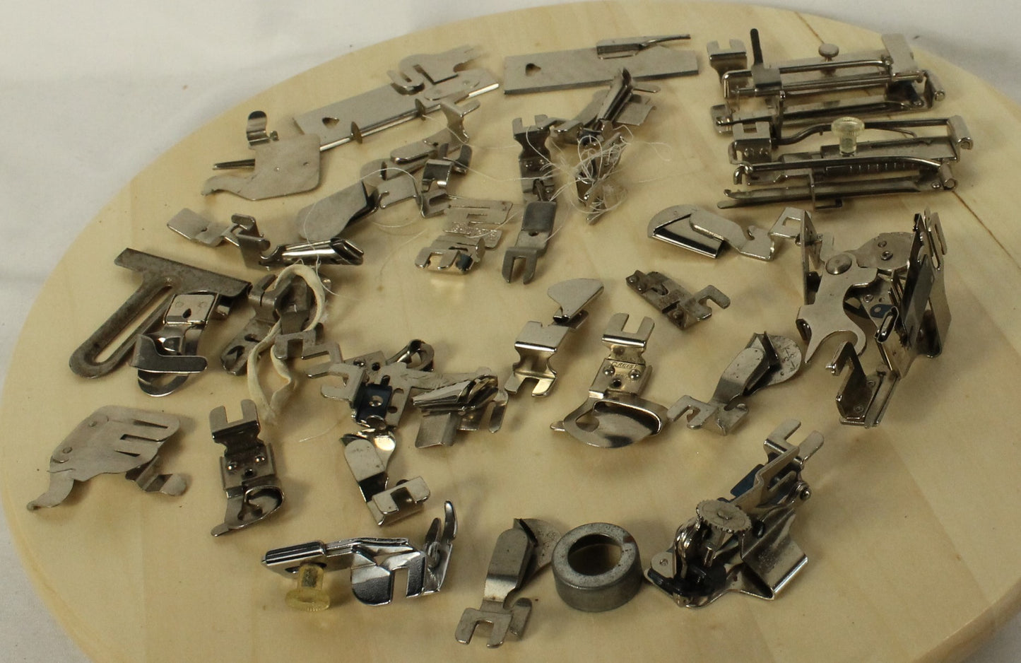 Vintage 1948 Singer Featherweight 221 (S/N EE575605) with Original Case & Huge Accessory Lot