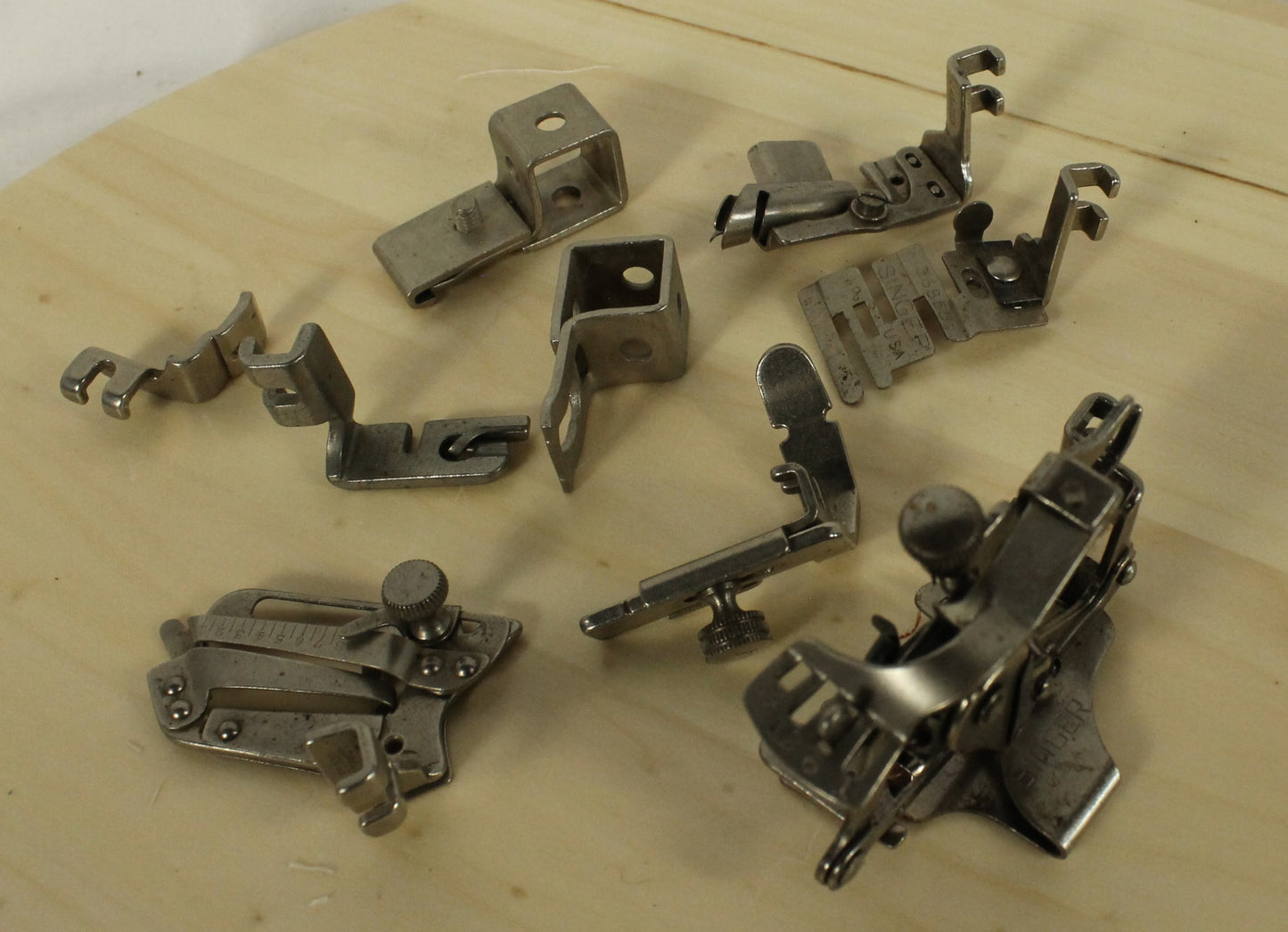 Vintage 1948 Singer Featherweight 221 (S/N EE575605) with Original Case & Huge Accessory Lot