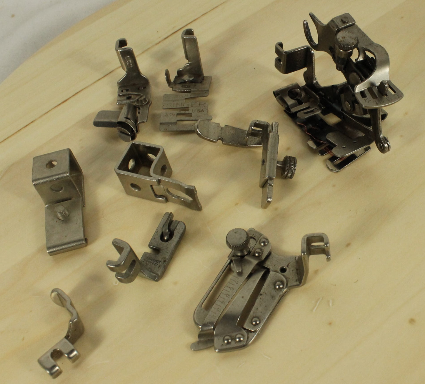 Vintage 1948 Singer Featherweight 221 (S/N EE575605) with Original Case & Huge Accessory Lot