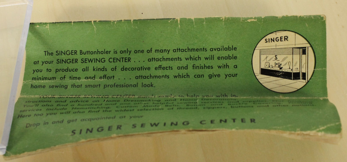 Antique 1917 Singer 66 Sewing Machine with Filigree Decals