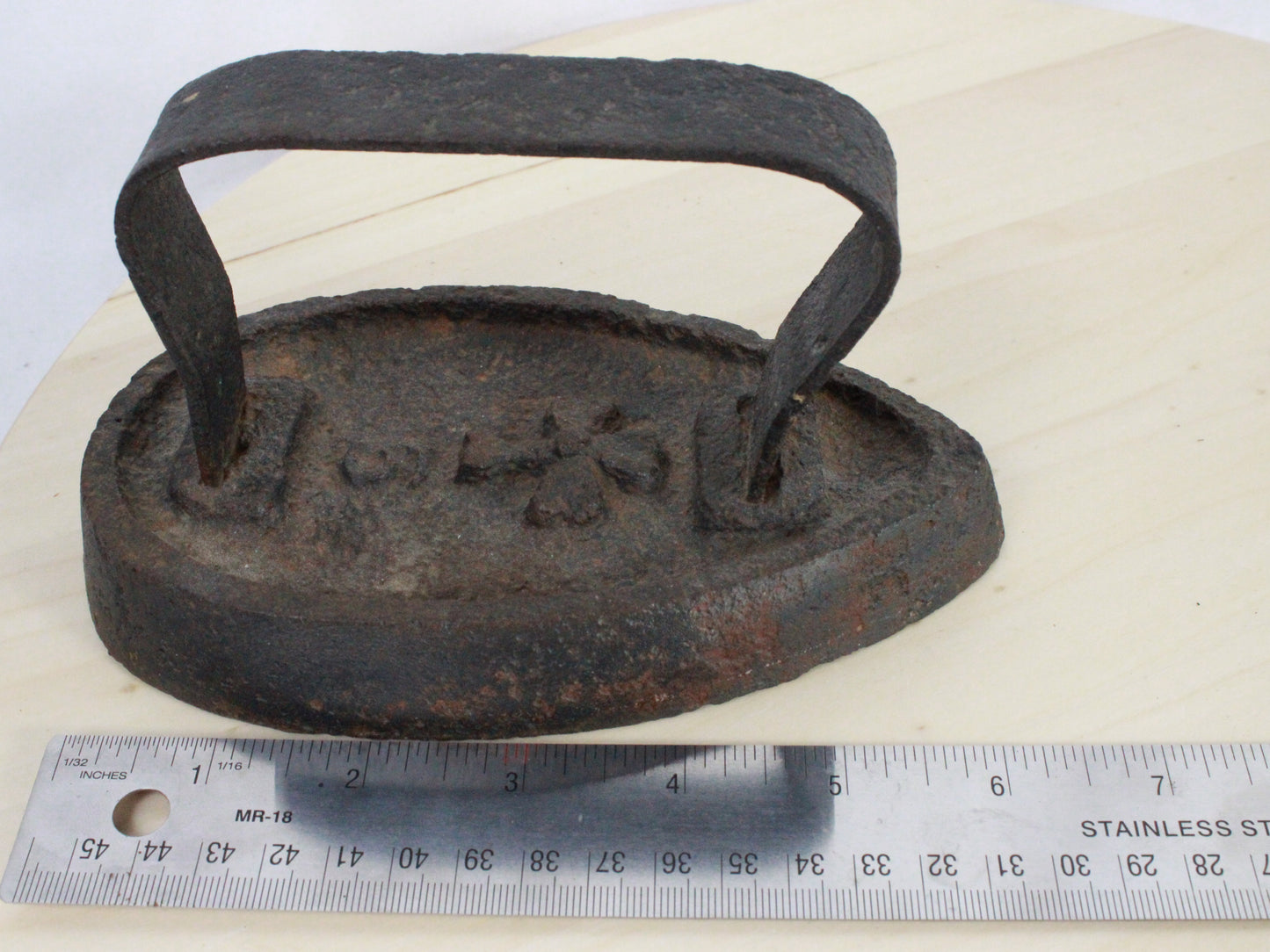 Pair of Antique Cast Iron Sad Irons