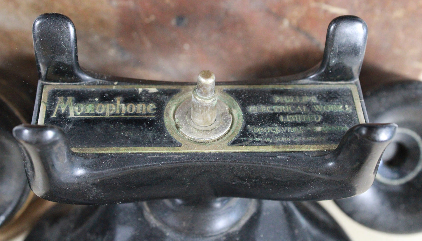 Antique Western Electric Oak Magneto Wall Telephone Box