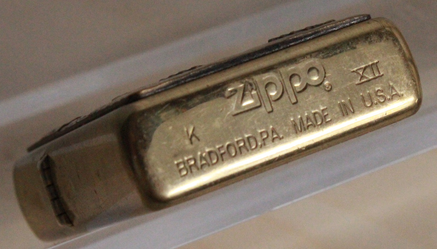 Premium Vintage Zippo Lighter featuring Bold Cougar Emblem