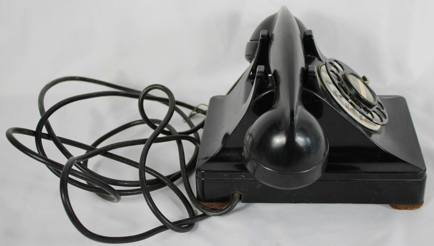 Vintage Northern Electric Uniphone No. 1 Rotary Desk Telephone