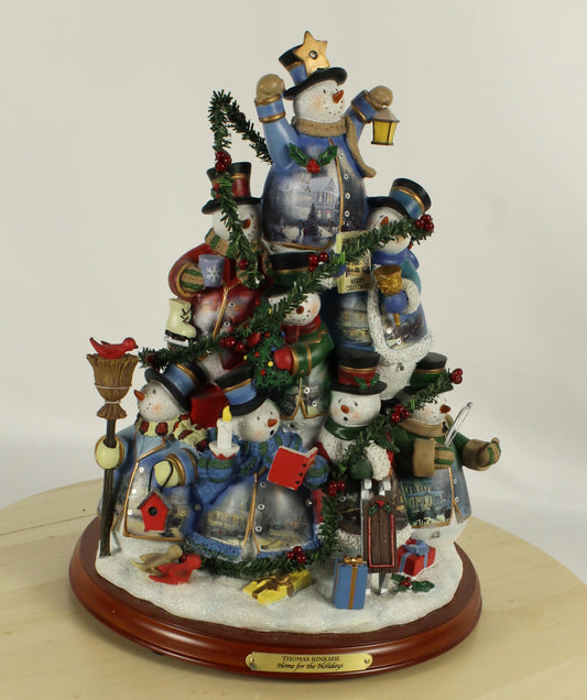 Bradford Exchange Home for the Holidays by Thomas Kinkade