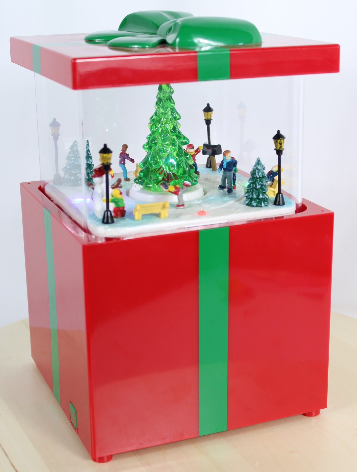 Avon Pop-Up Musical Christmas Snow Globe Gift Box