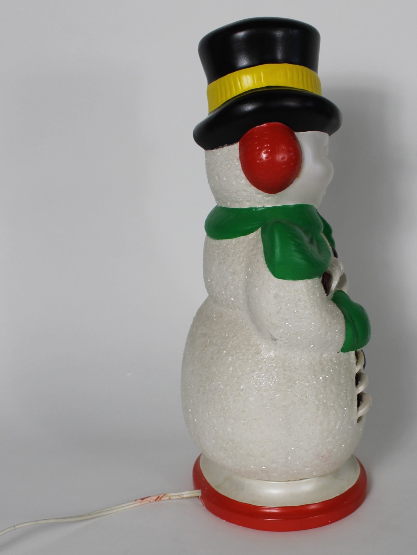 Festive Glowing Snowman Decoration – Warm Christmas Night Light