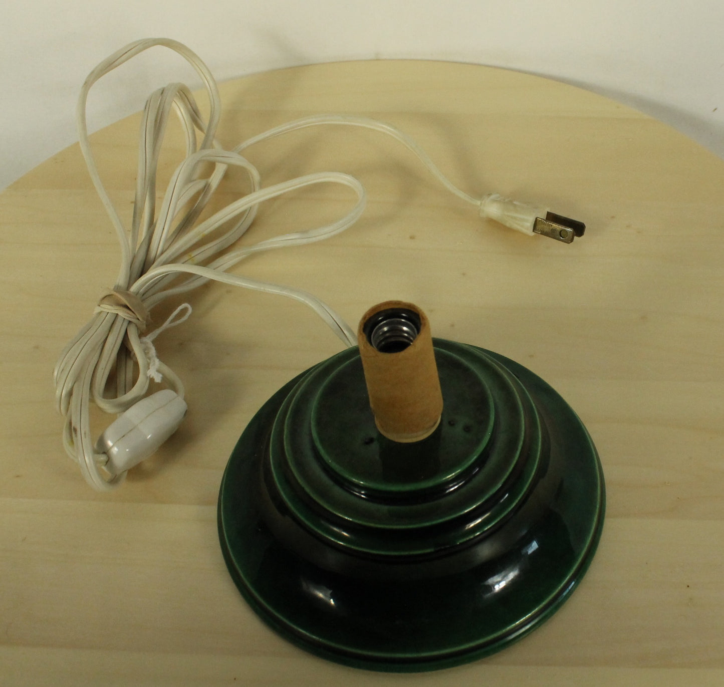 Vintage Ceramic Christmas Tree with 1979 Inscription (9.5 Inch)