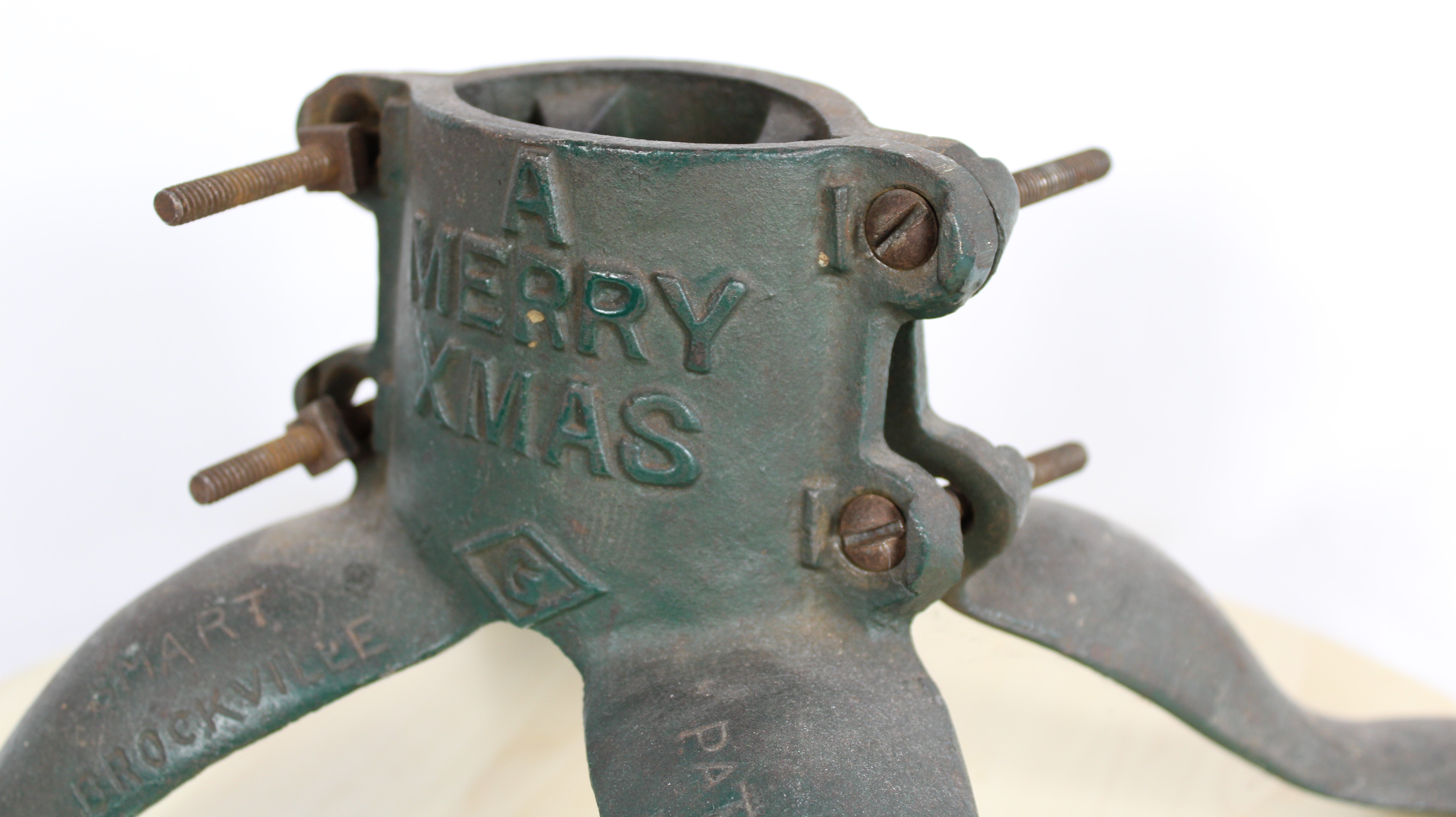 Antique Cast Iron Christmas Tree Stand 