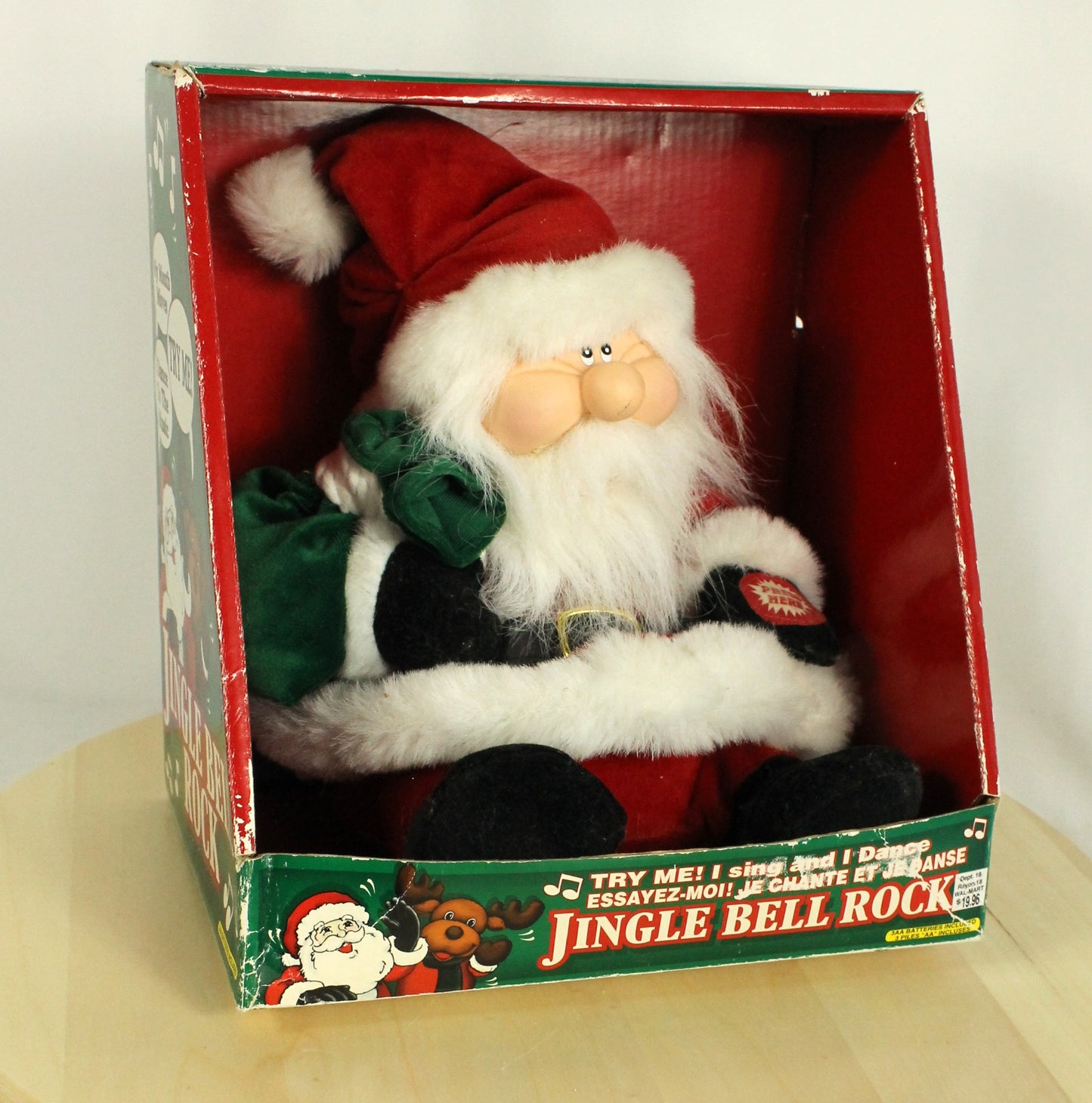 Animated "Jingle Bell Rock" Dancing and Singing Santa