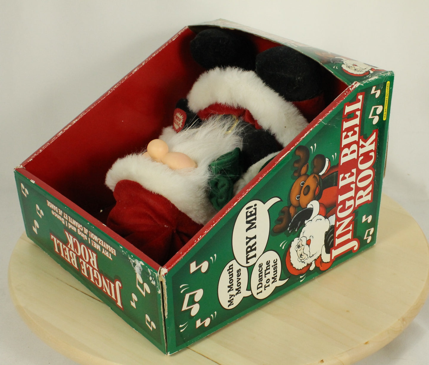 Animated "Jingle Bell Rock" Dancing and Singing Santa