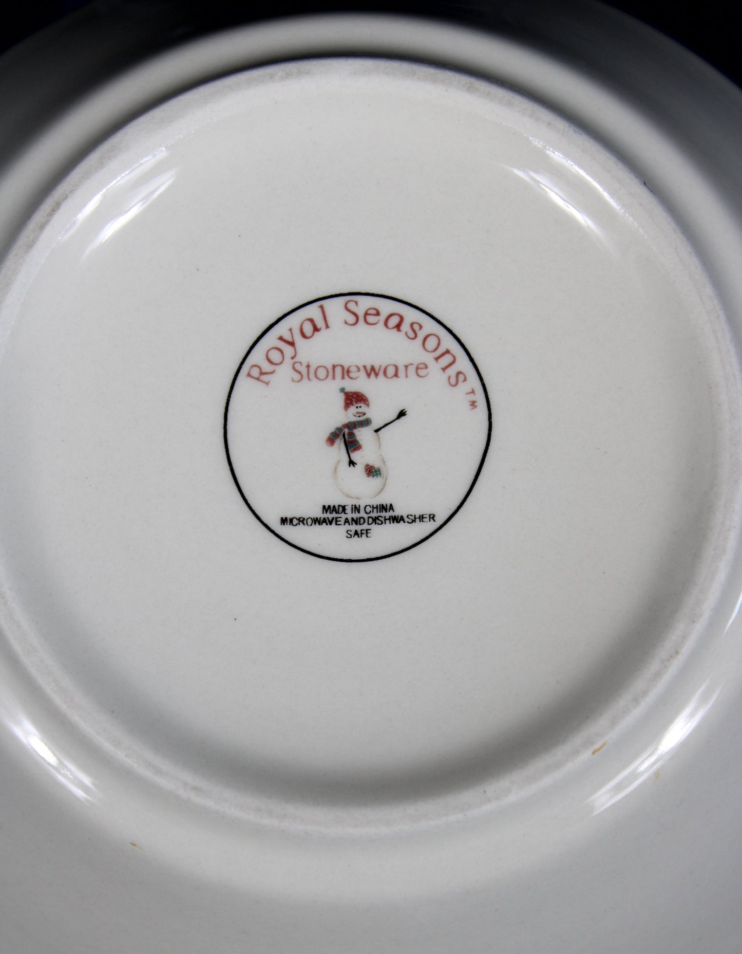 Holiday Snowman Dinnerware and Serving Collection 20 pcs