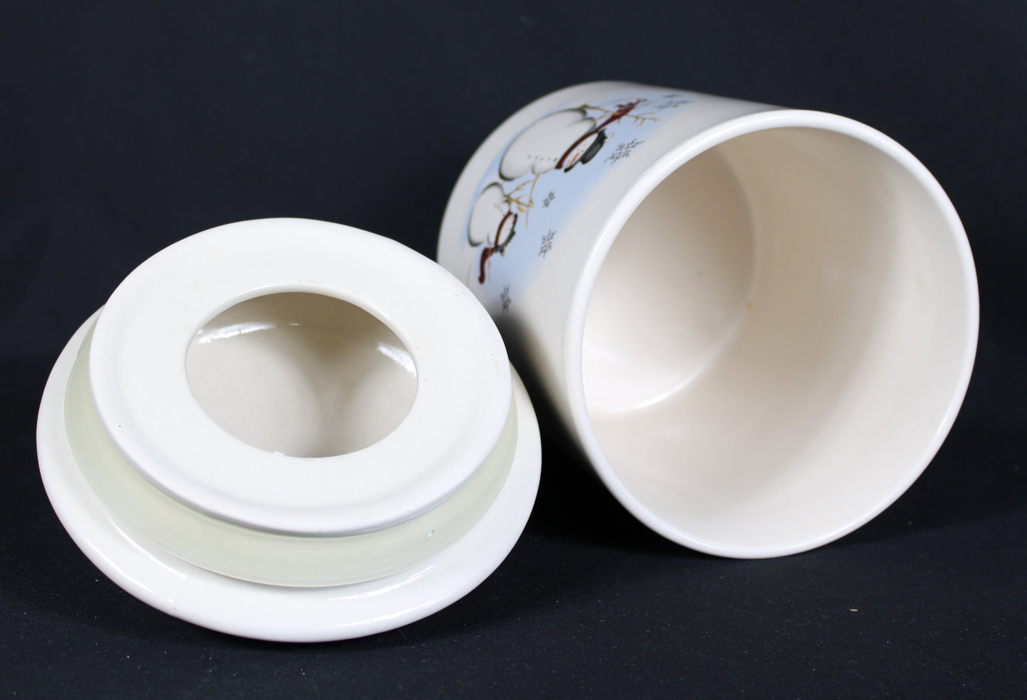 Holiday Snowman Dinnerware and Serving Collection 20 pcs