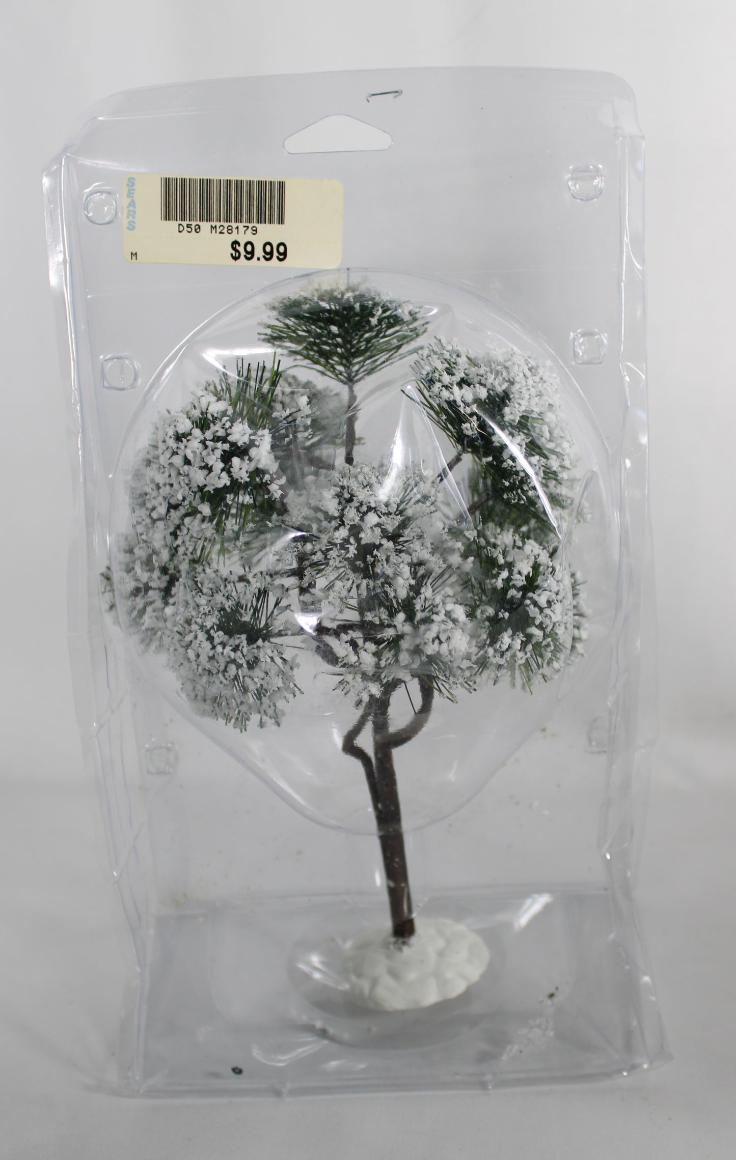 Vintage Flocked Miniature Christmas Trees Lot (7 Pieces)