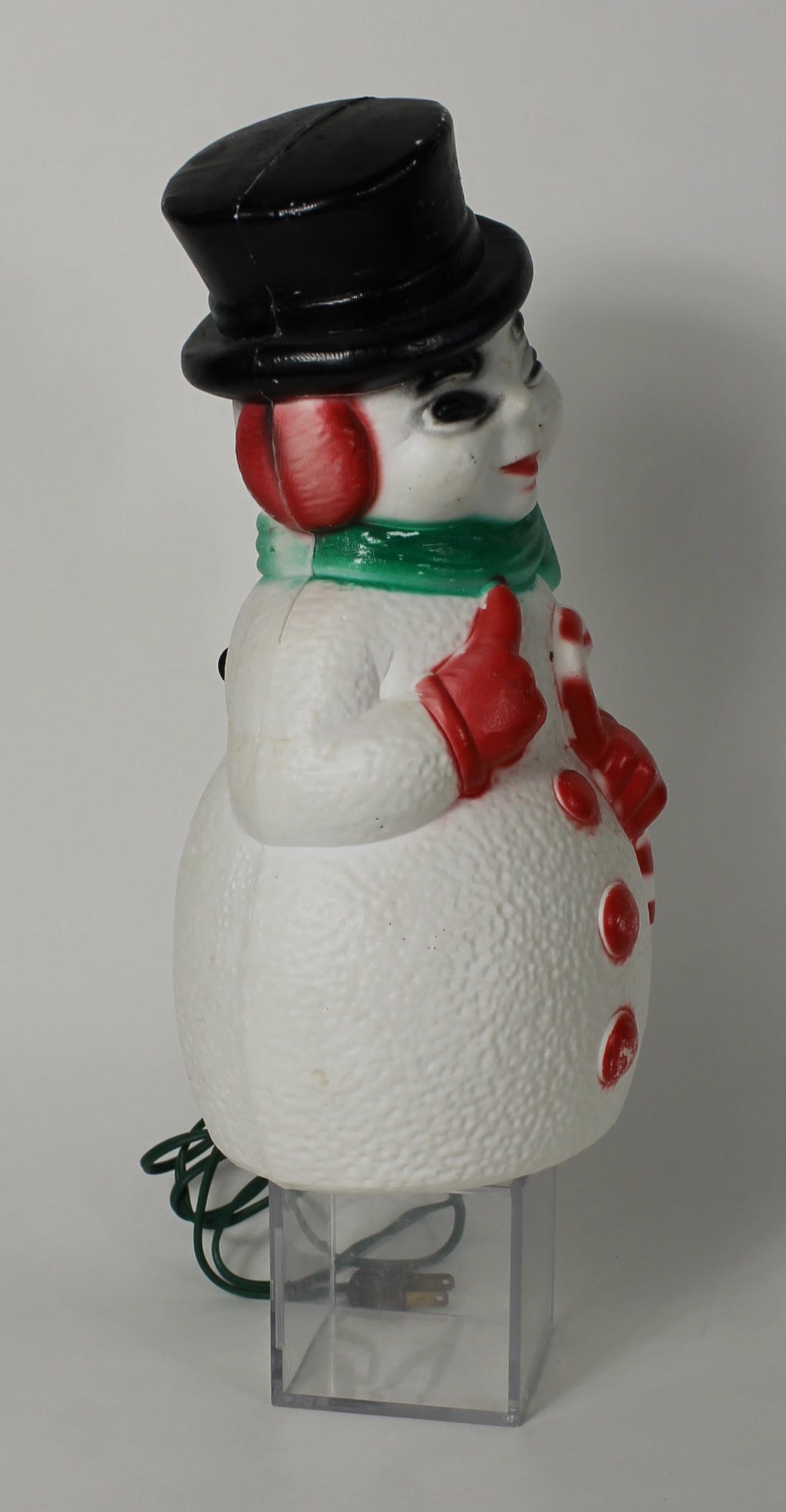 Vintage Light Up Snowman